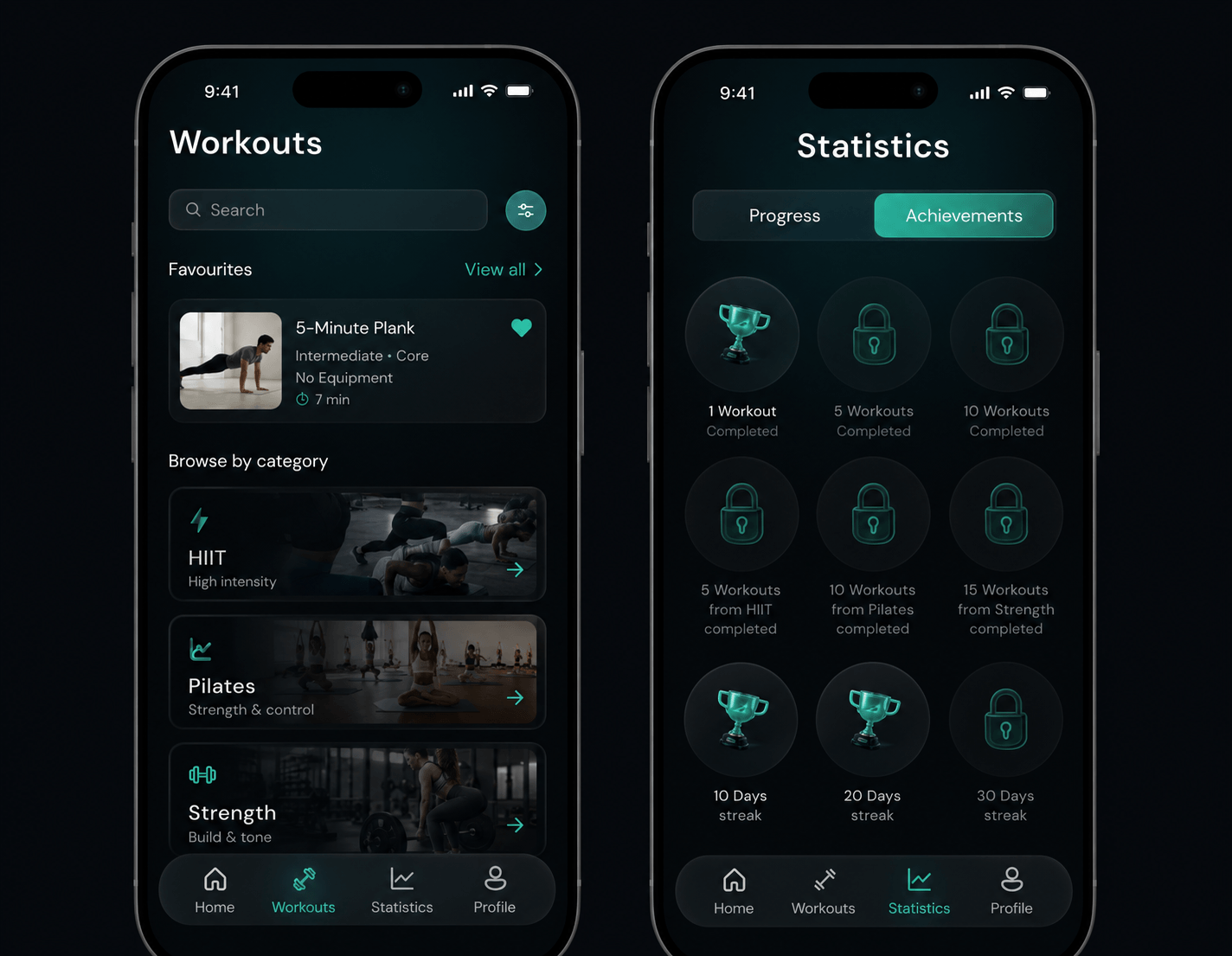FitPulse Tracker fitness tracking mobile app