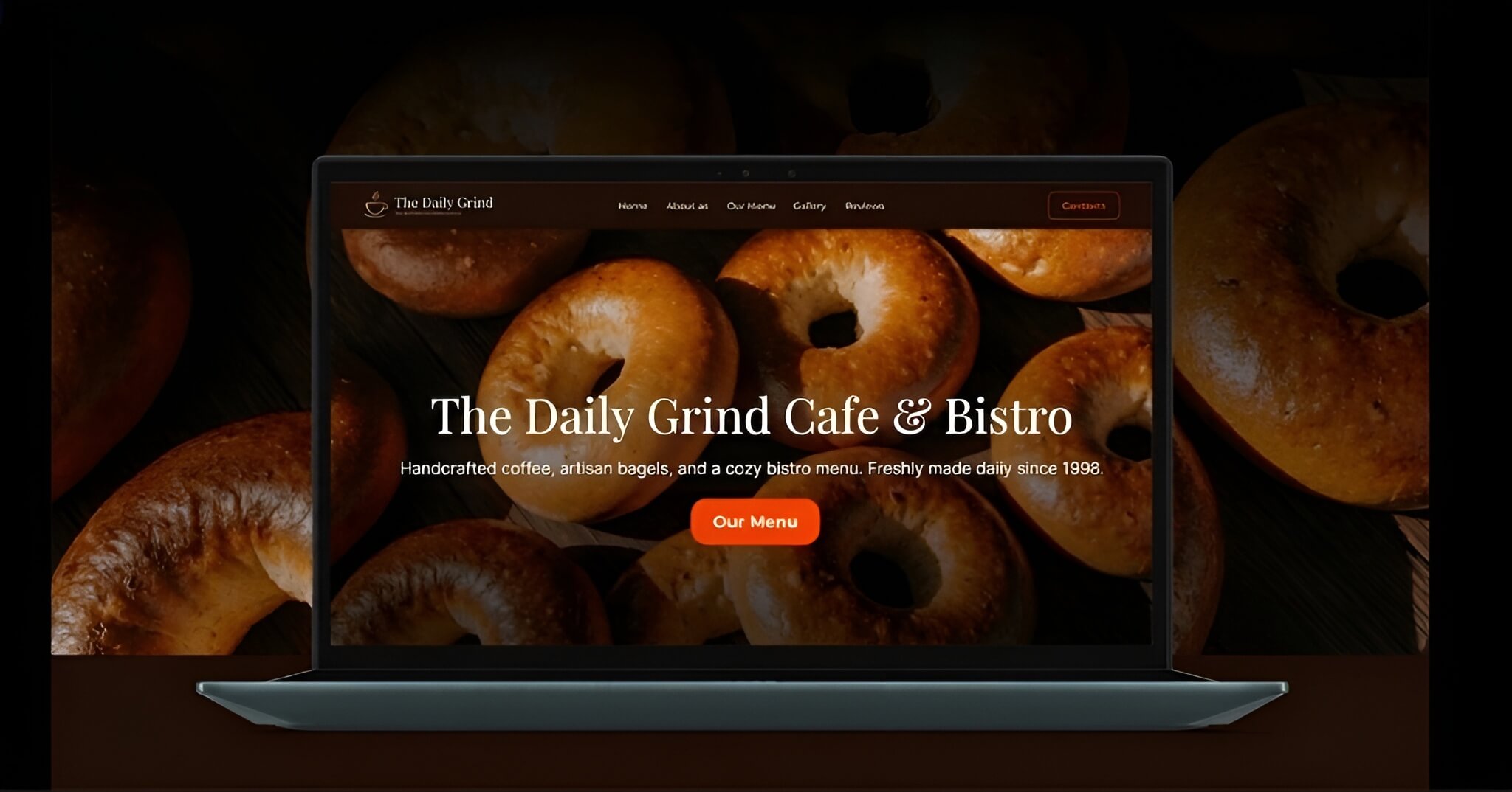 Daily Grind Cafe restaurant website