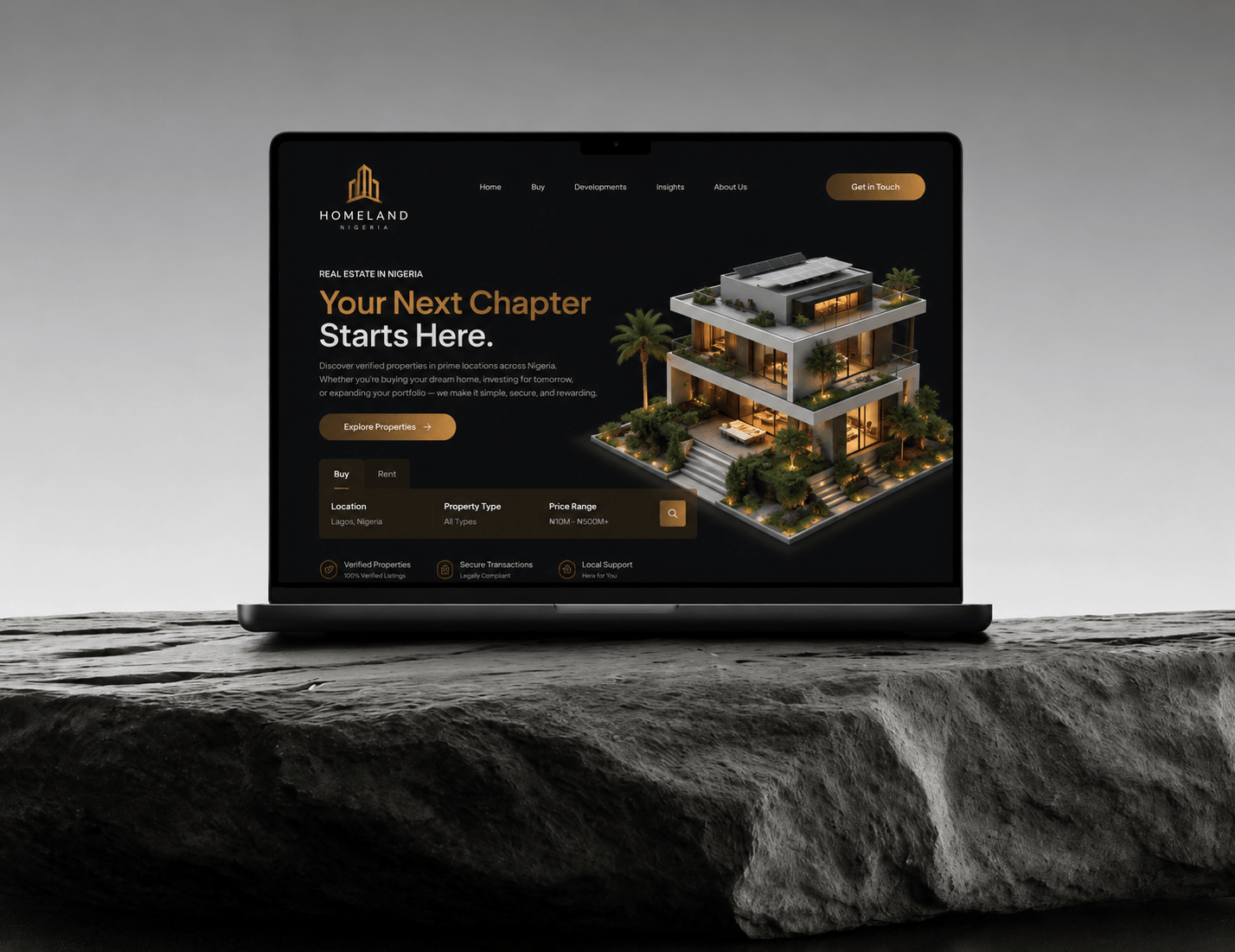 LuxEstate Realty luxury real estate website